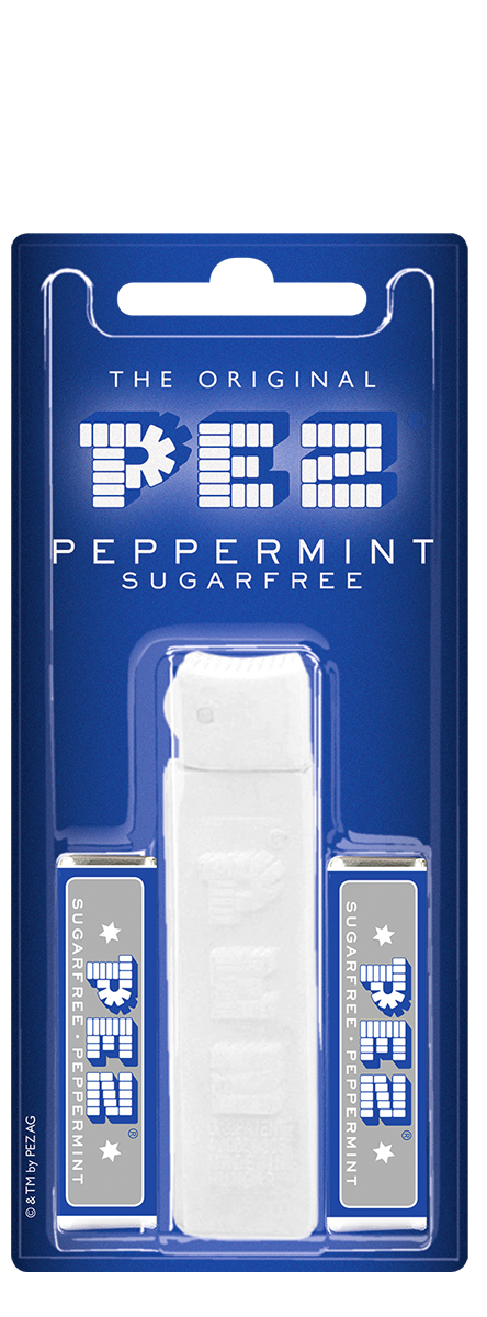 pez-pez-retro-white-distributeur-bonbons-menthe-16g image 2