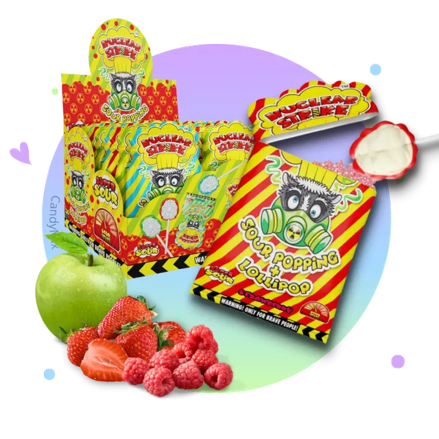 candymix-nuclear-strike-sucette-poudre-fraise-15g-2 image 1
