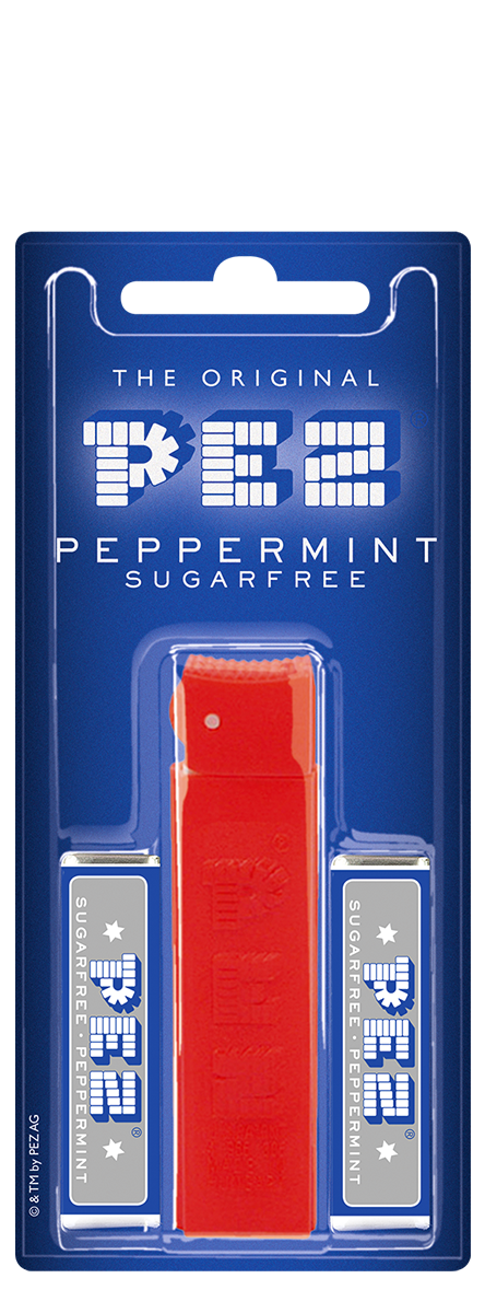 pez-retro-dispenser-rouge-bonbons-menthe-16g image 2