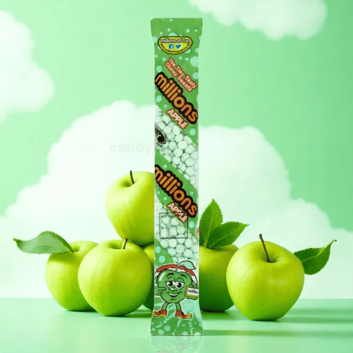 millions-apple-tube-55g-bonbon-pomme-sans-gluten image 1