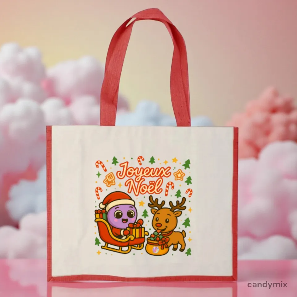 candymix-sac-cabas-vide-tote-bag-19x43x43cm-cadeau image 1