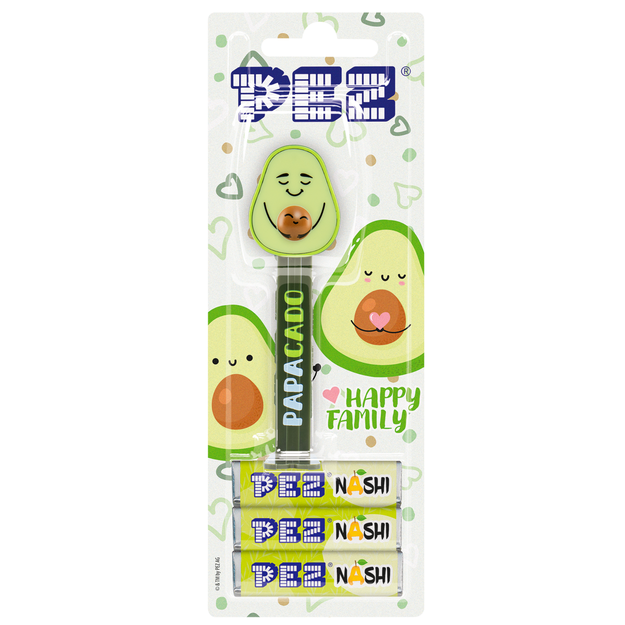 pez-dispensers-papacado-distributeur-bonbons-nashi-25-5g image 2