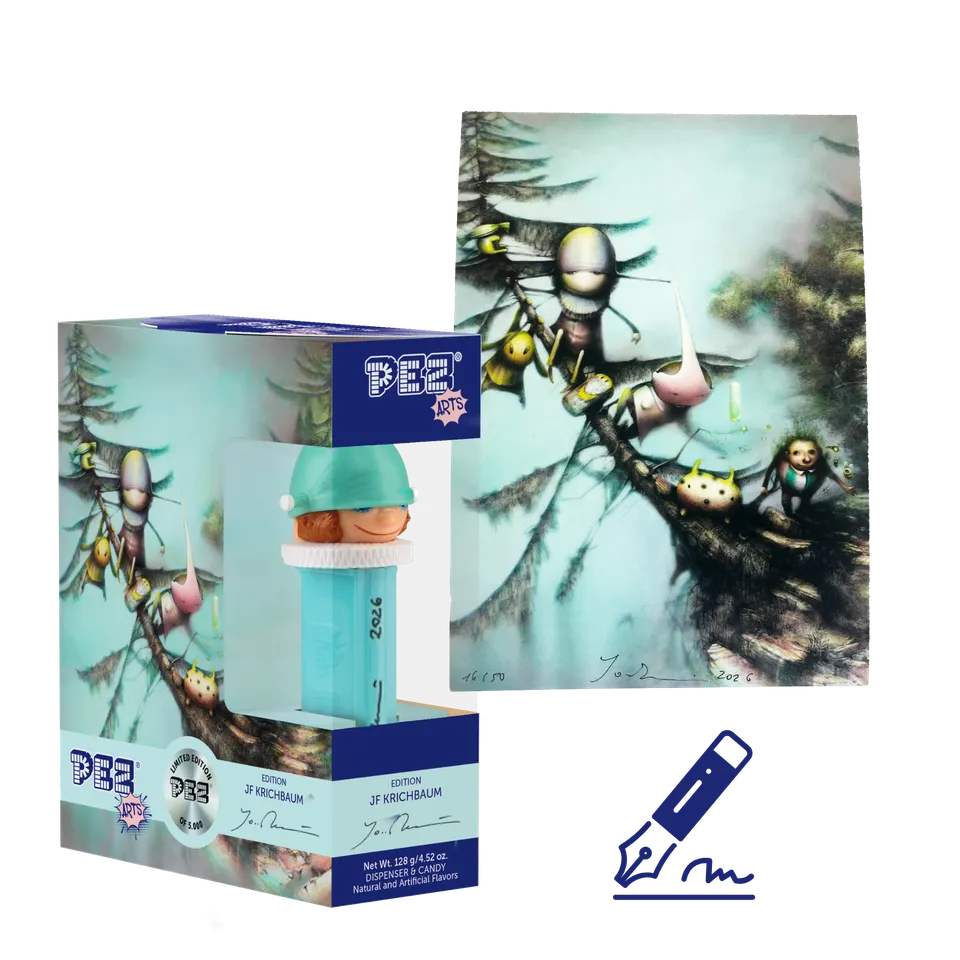 pez-fan-shop-arts-special-distributeur-sign-print-menthe image 1