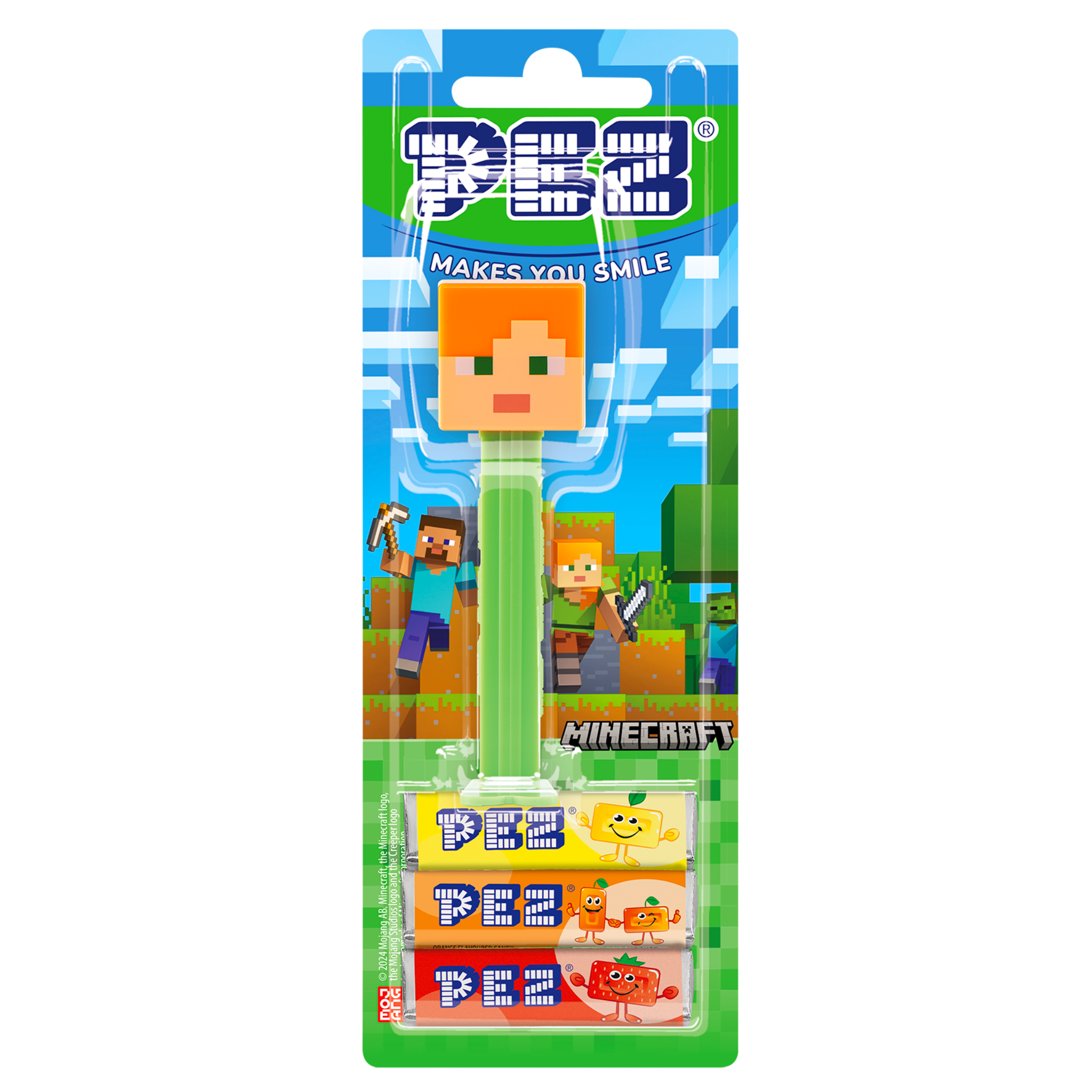 pez-dispensers-alex-distributeur-bonbons-citron-orange-fraise image 2