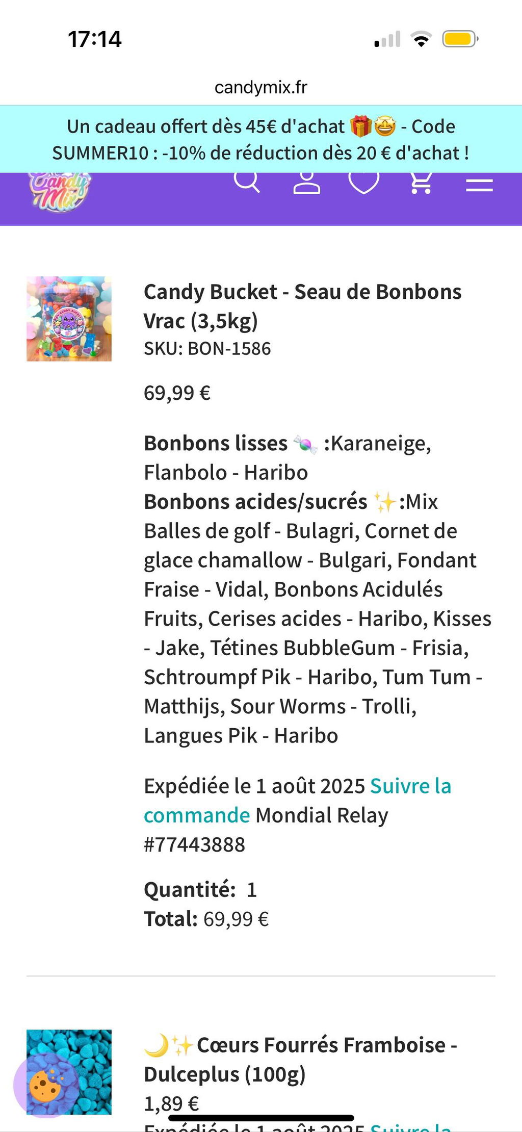 Fine et croustillante