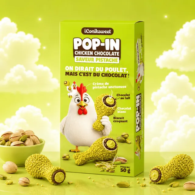 pop-in-chicken-chocolate-pistache-poulet-chocolat-50g-p-ques image 1